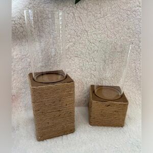 Gold Canyon Candle Holders Set(2)